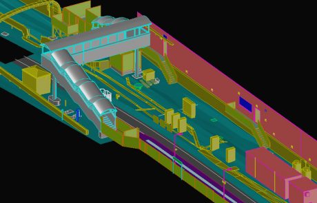 3D CAD Model of Railway Assets