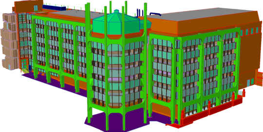 3d CAD Model of National History Museum