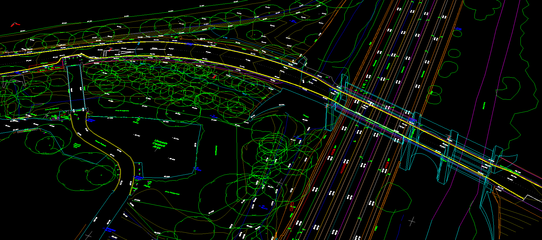 3D Land Survey CAD Models