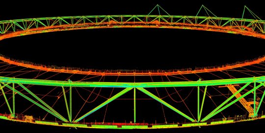 Olympic Stadium Point Cloud